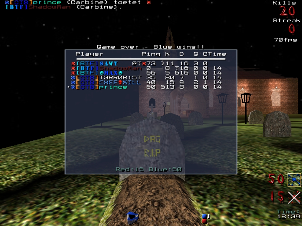 Screenshot der OTB-Map Screenshot der OTB-Map