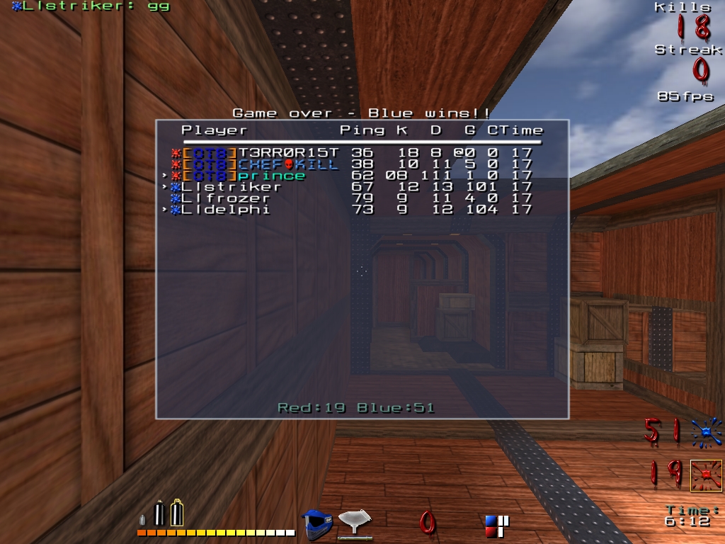 Screenshot der Gegner-Map Screenshot der Gegner-Map