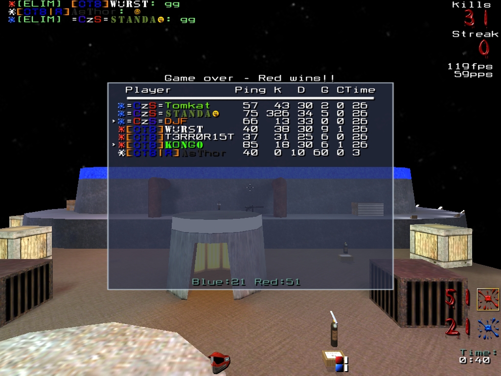 Screenshot der OTB-Map Screenshot der OTB-Map