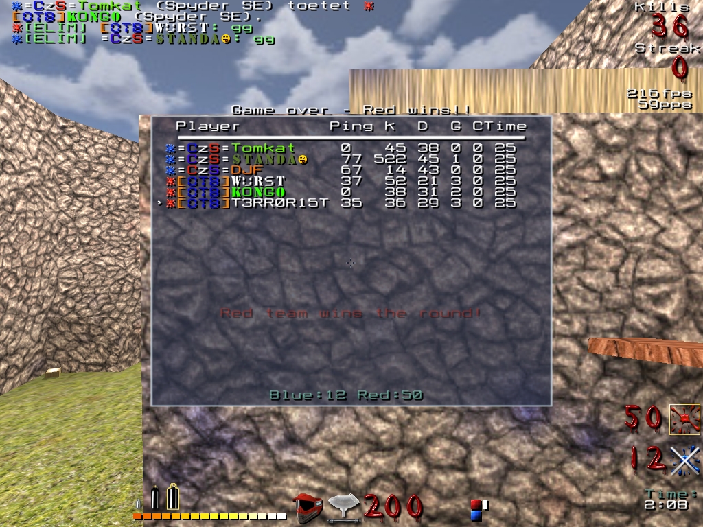 Screenshot der Gegner-Map Screenshot der Gegner-Map