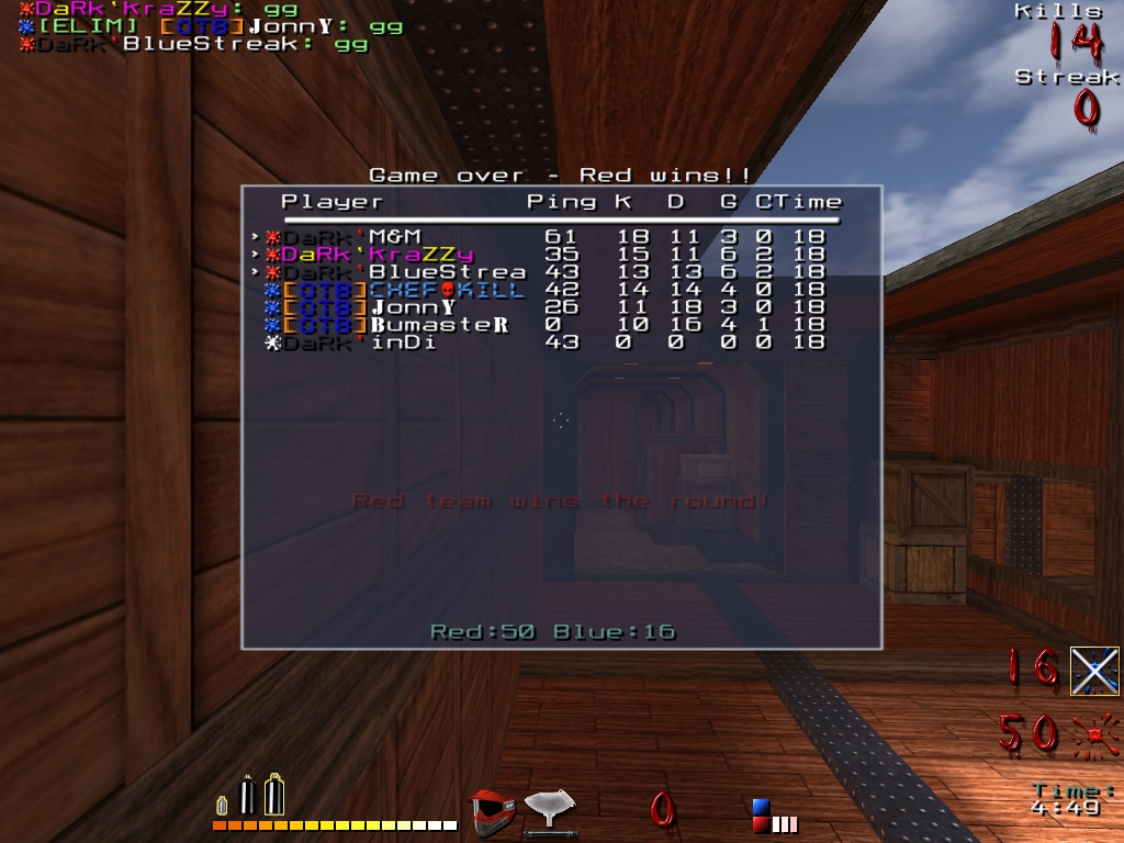 Screenshot der Gegner-Map Screenshot der Gegner-Map